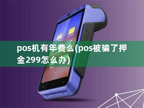 pos机有年费么(pos被骗了押金299怎么办)