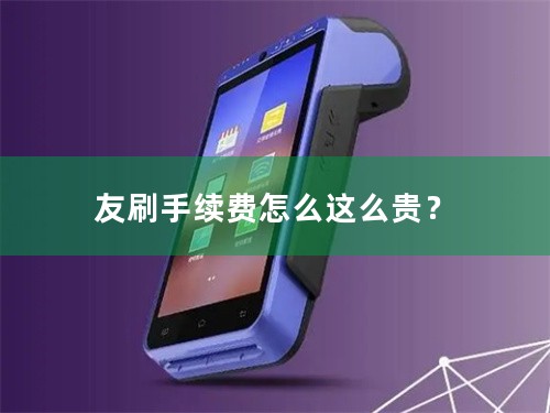 友刷手续费怎么这么贵？